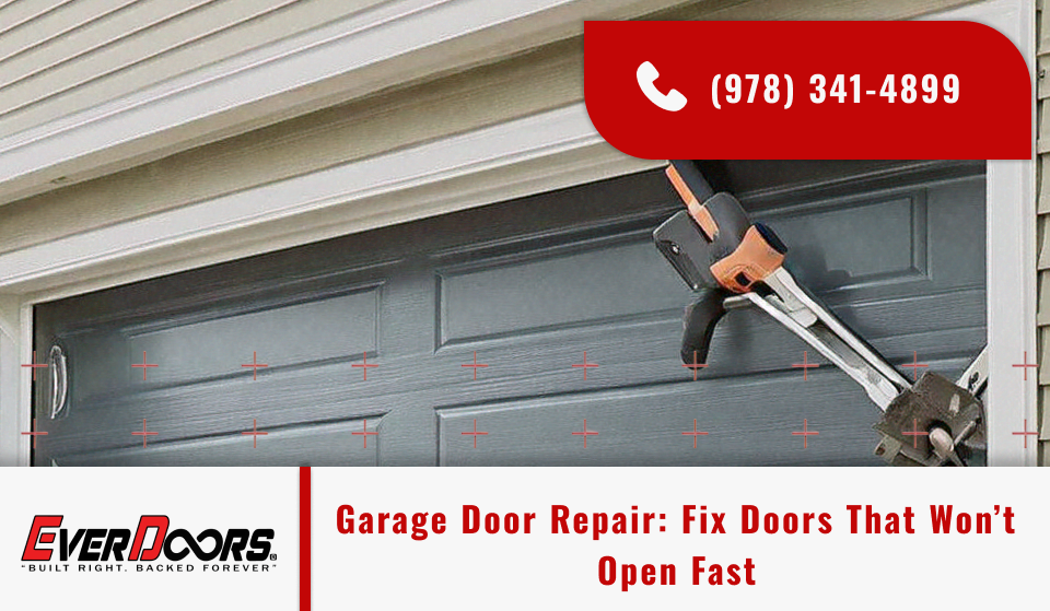 Everdoors Thumbnail Blog and Services Garage Door Repair_ Fix Doors That Won’t Open Fast
